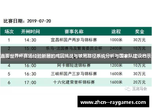 直面世界杯赛场经验断层的成因挑战与破局路径系统分析与国家队建设启示